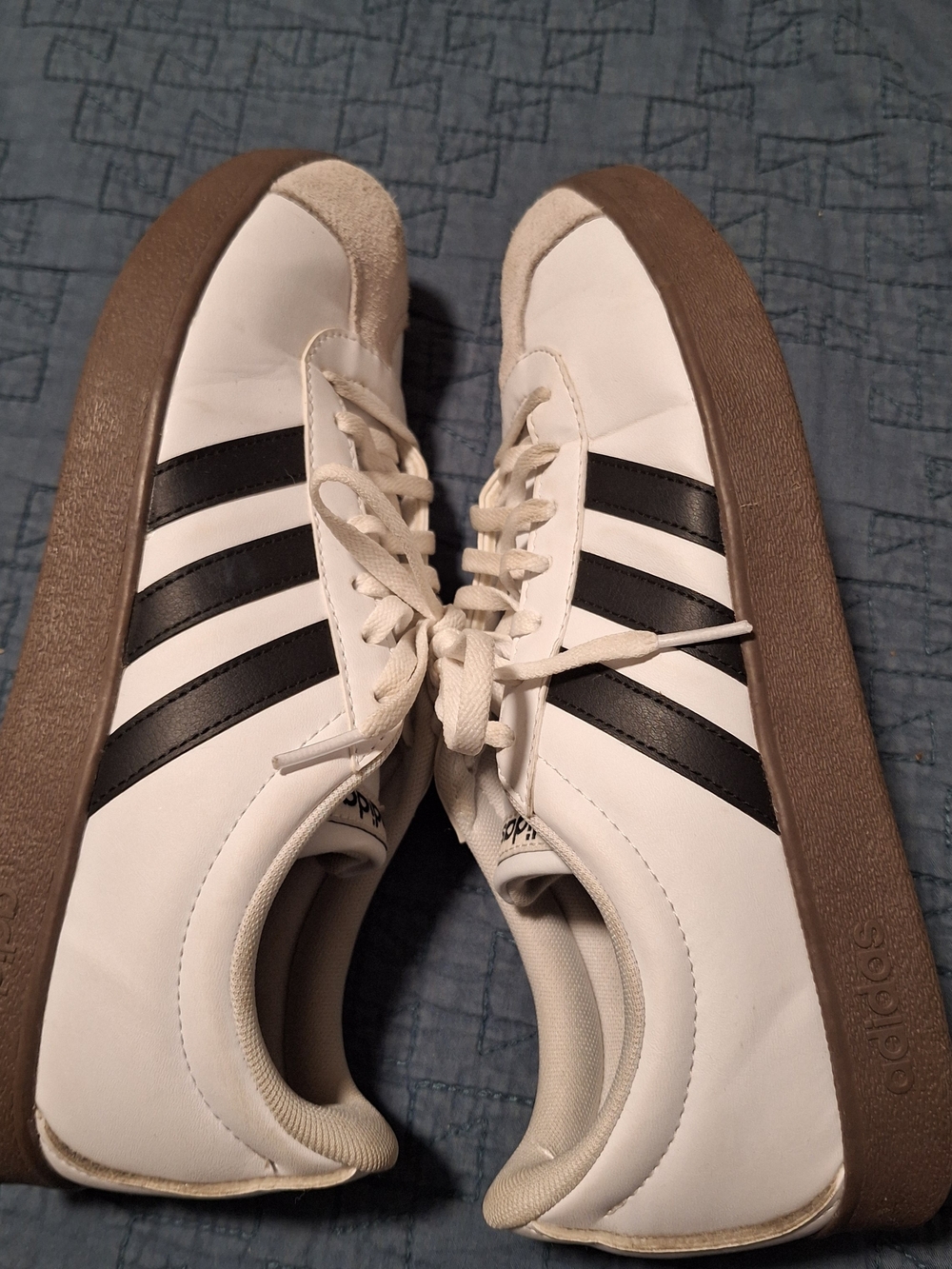 Adidas VL Court 3.0 Sneakers Size 10 - Picture 9 of 9